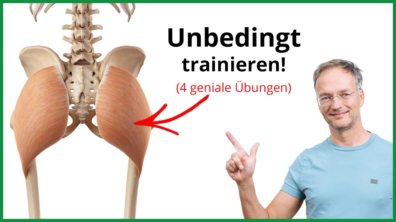 4 PO MUSKEL Übungen, die JEDER machen sollte