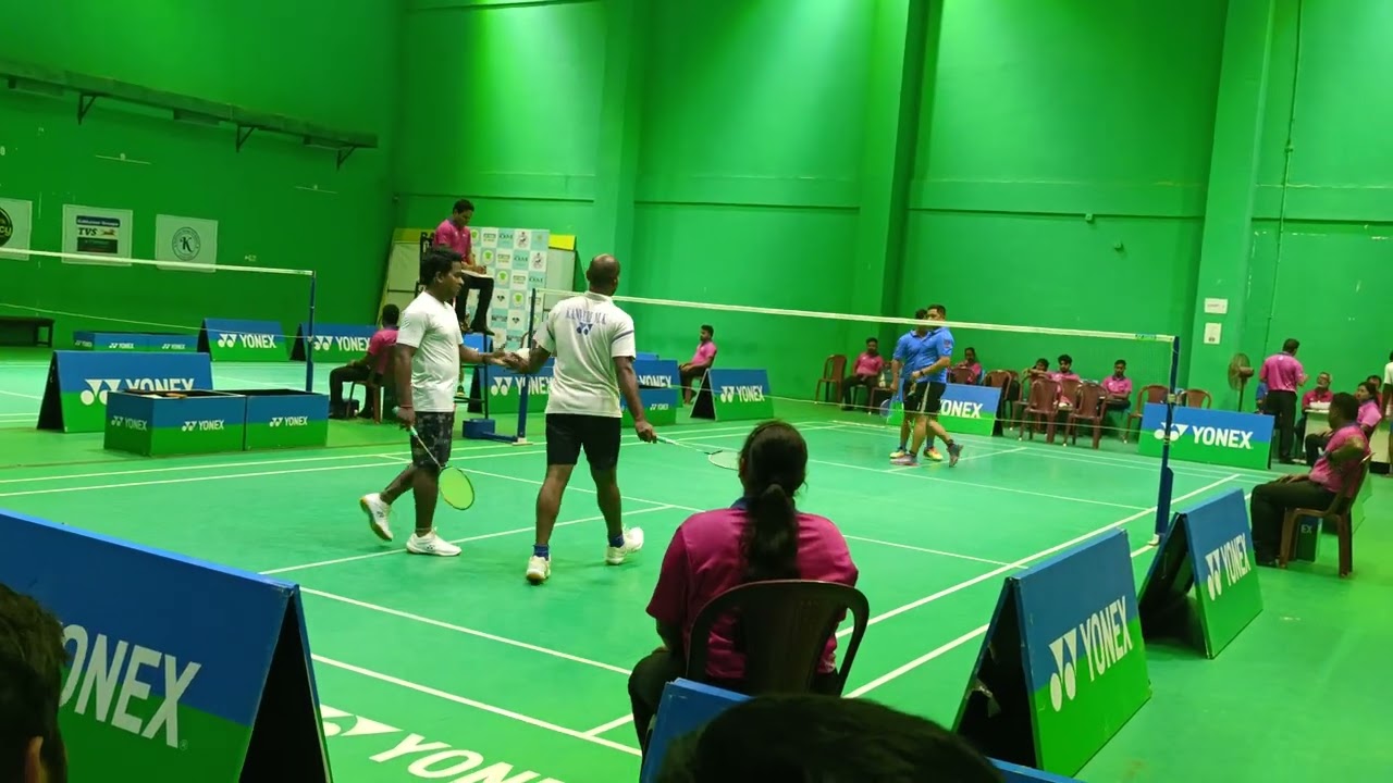 Yonex Sunrise OSBA Masters state Championship at Bargarh 36+ doubles 