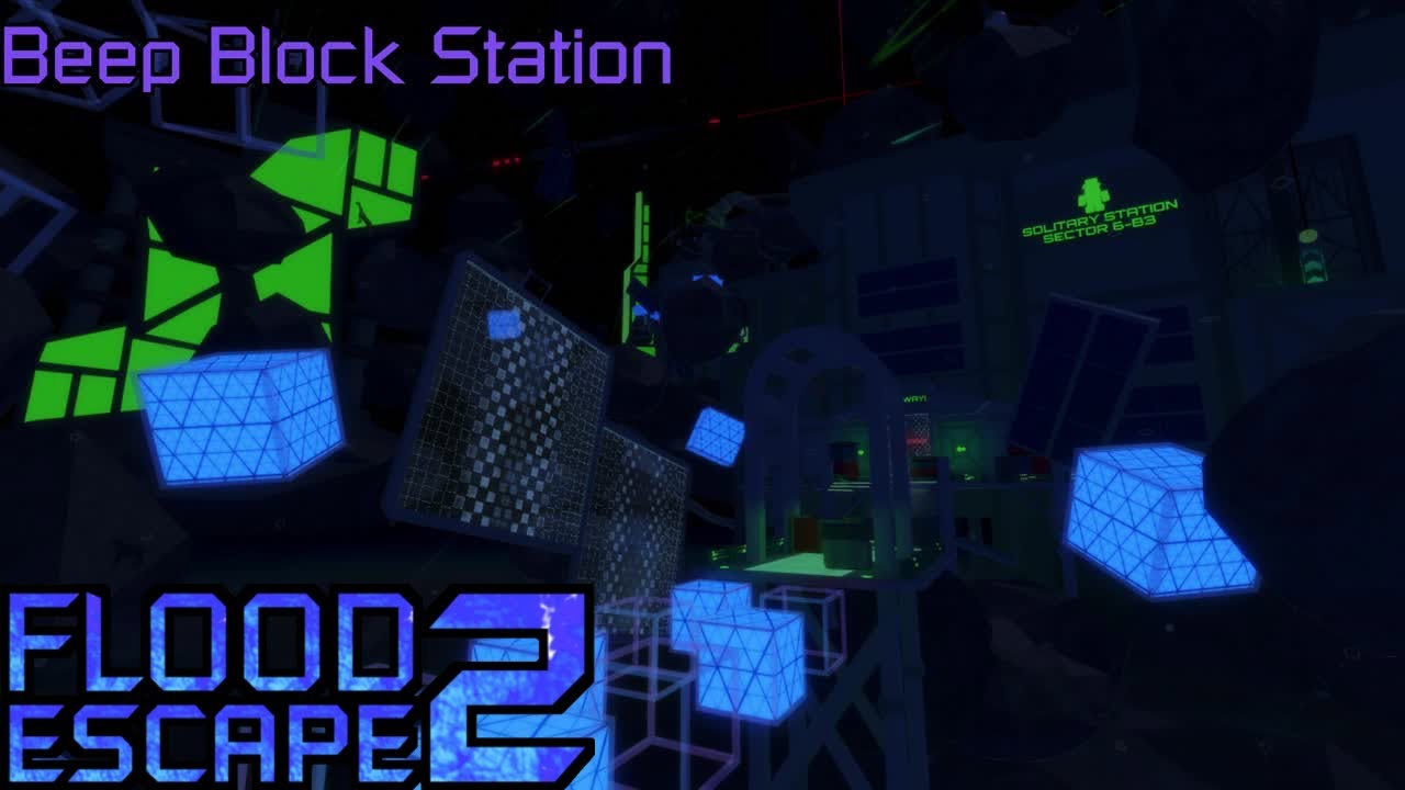 Beep Block Station [Insane] - Flood Escape 2 Community Maps