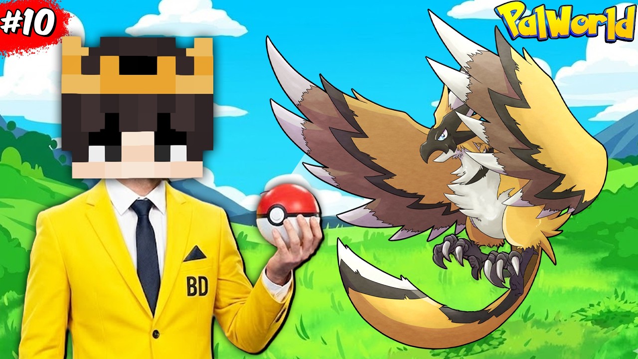 I CAPTURED THE BEST FLYING POKEMON IN PALWORLD!