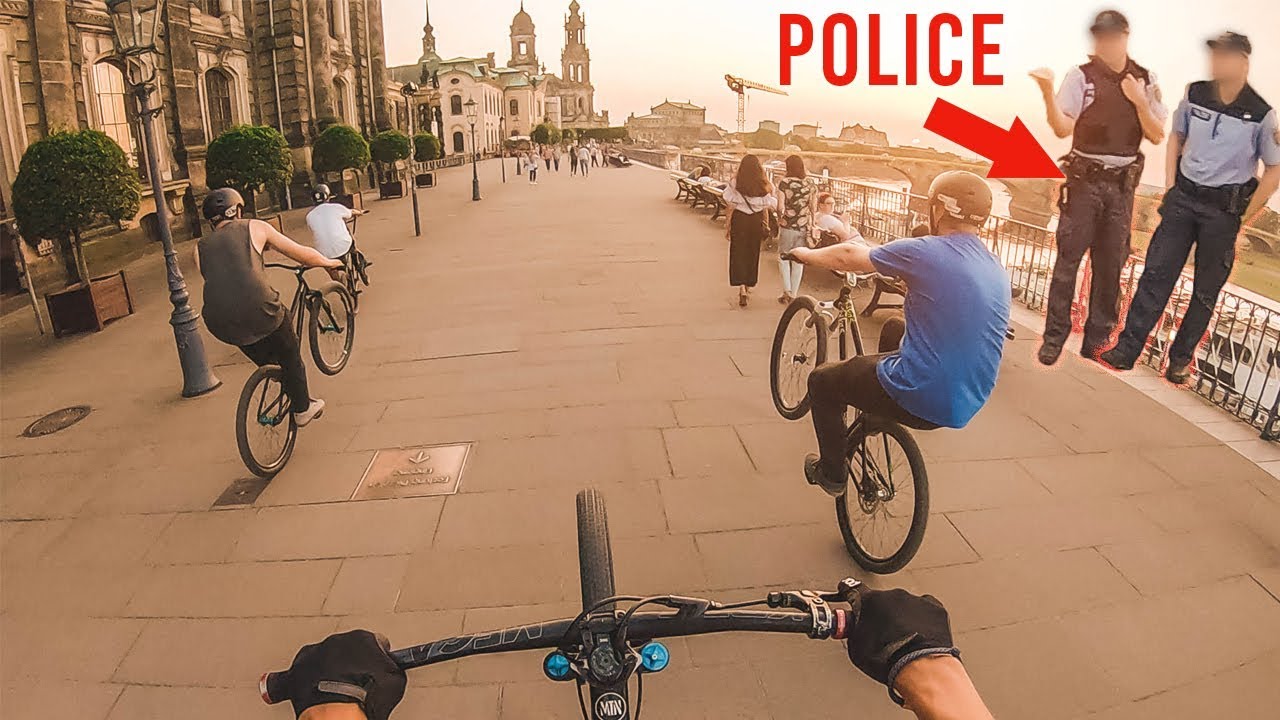 URBAN STREET MOUNTAIN BIKING DRESDEN *POLICE* - Rose Bikes The Bruce 3 - Lukas Knopf