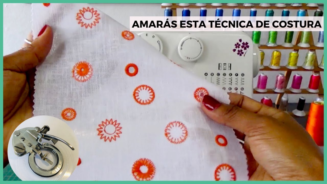 AMARÁS ESTA TÉCNICA DE COSTURA _ PRENSATELAS DAISY MARGARITAS