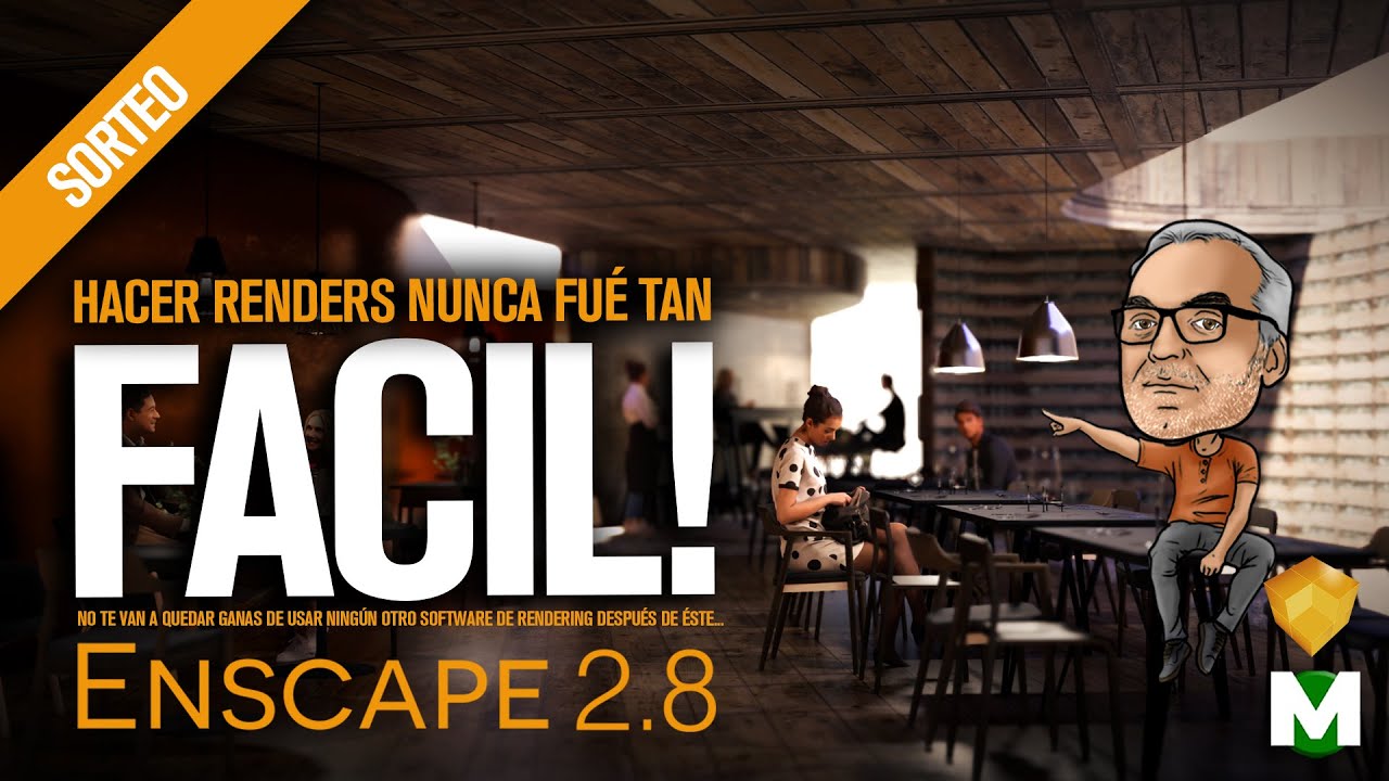 El software de rendering que estaba esperando... INCREIBLE!!! Enscape 2.8 en Sketchup