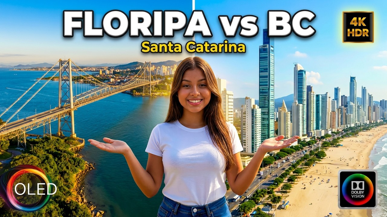 Florianópolis and Balneário Camboriú are coastal cities in the state of Santa Catarina in souther...
