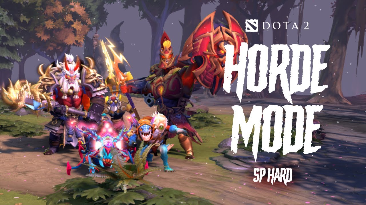 Dota 2 Horde Mode | 5p Hard | Weaver