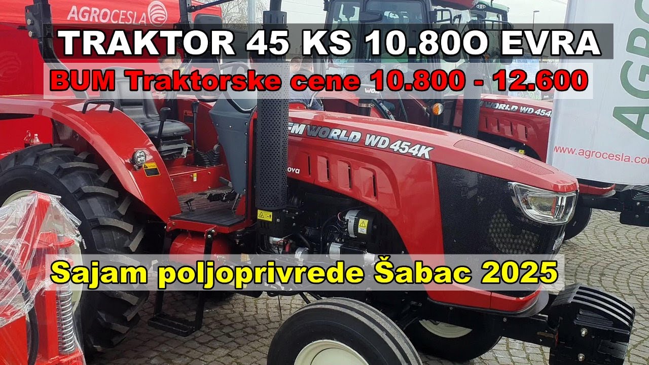 Poljoprivredni sajam  TRAKTOR 10.800  €