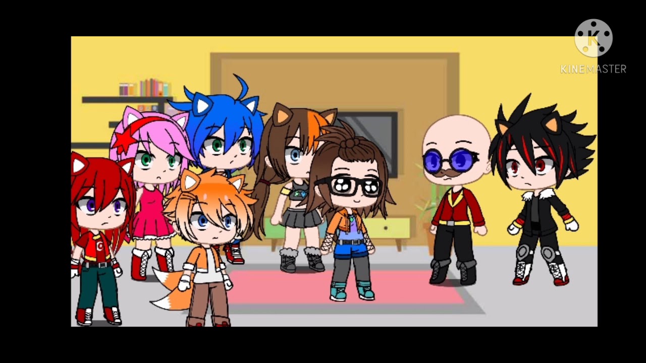 sonic y sus amigos reaccionan a el equipo 7