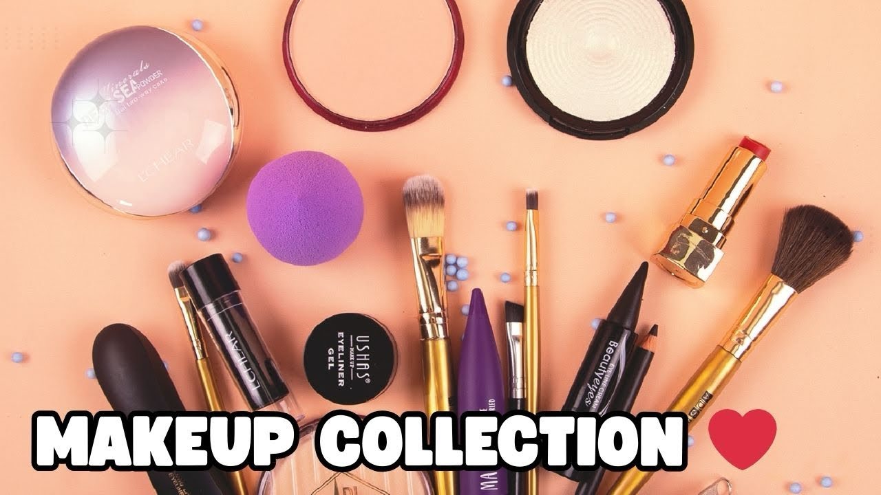 Makeup Collection | My Sister Whole Makeup Collection | Ammi Ne Video Banwae | Larki Vlogger Hai