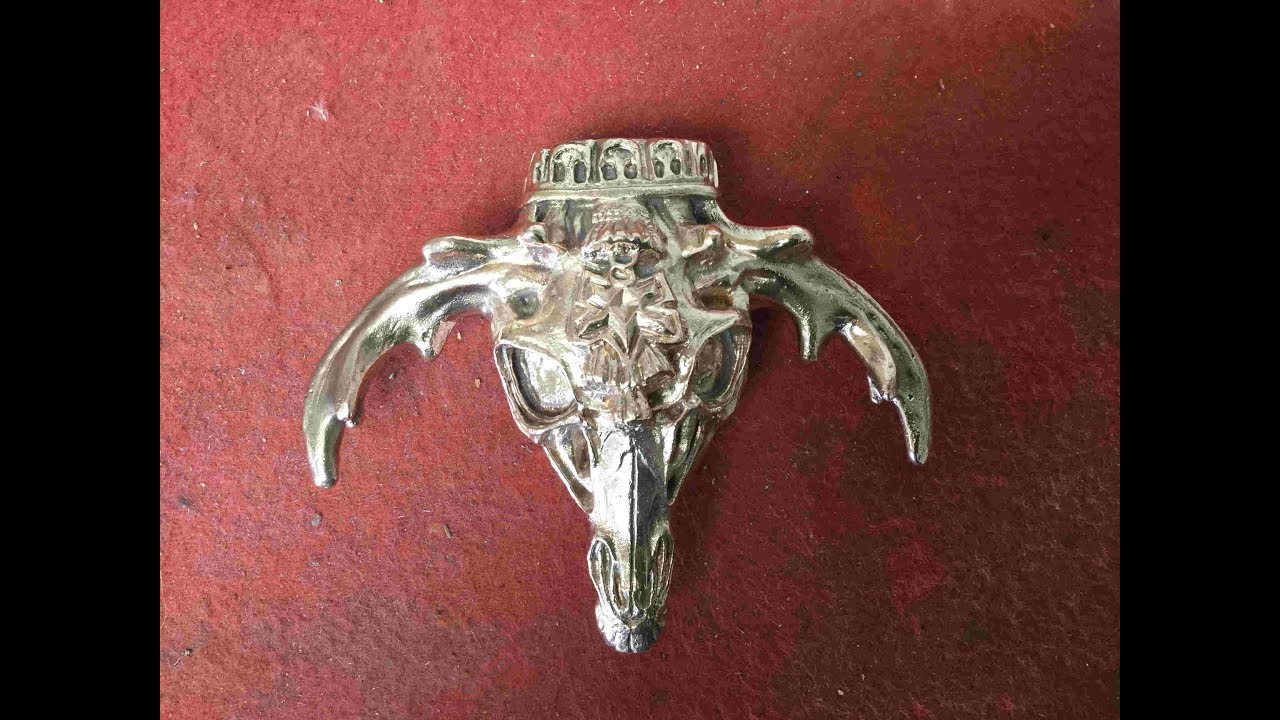 CONAN'S FATHER SWORD GUARD  From wax to final polished Bronze