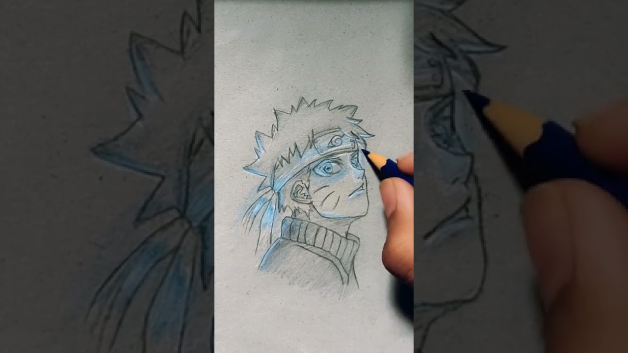 Glow effect drawing tutorial || How to draw glow effect on paper || #like #subscribe #shorts #viral
