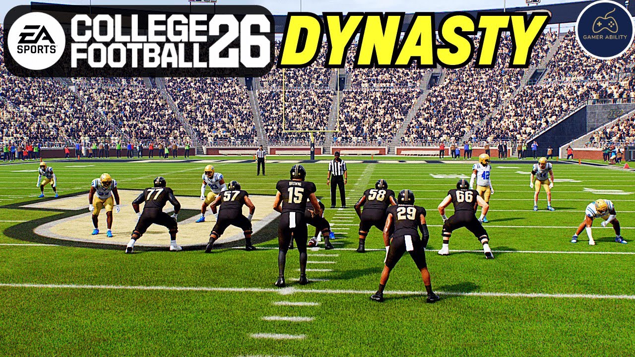 College Football 26 Dynasty Mode Part 36! Purdue vs UCLA!