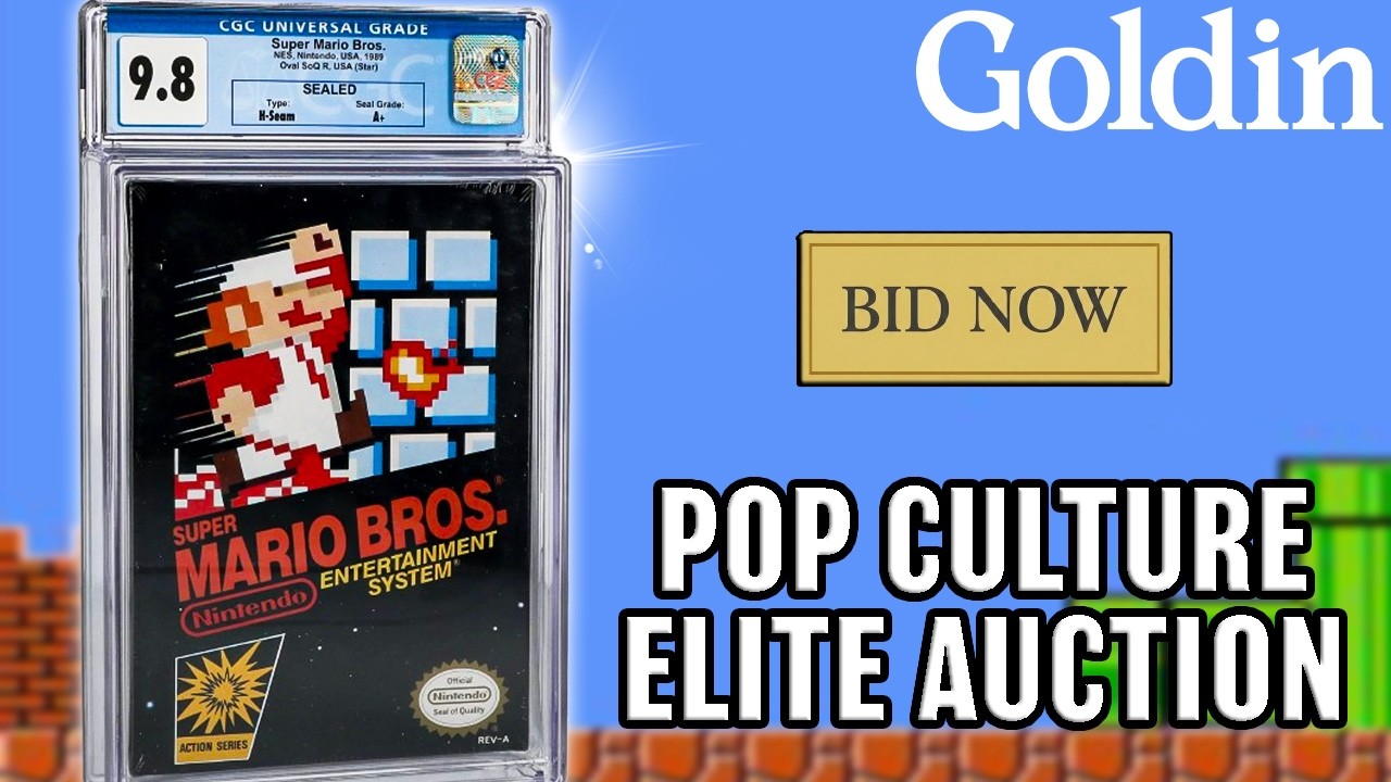 🔴LIVE! GOLDIN ELITE AUCTION ENDING NOW!