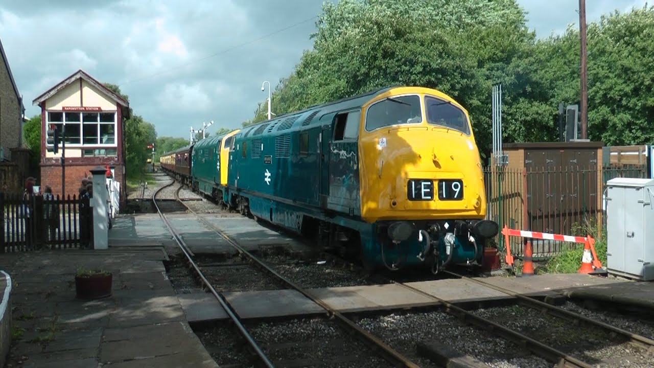 The ELR Diesel Gala Saturday 01.06.23 . Today was mainly riding the the trains at the gala not bad