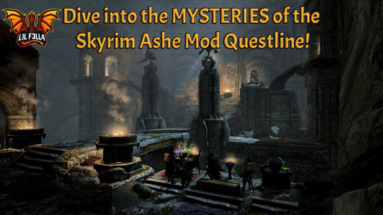 Discover the ENCHANTING Ashe - Crystal Heart Skyrim Mod!