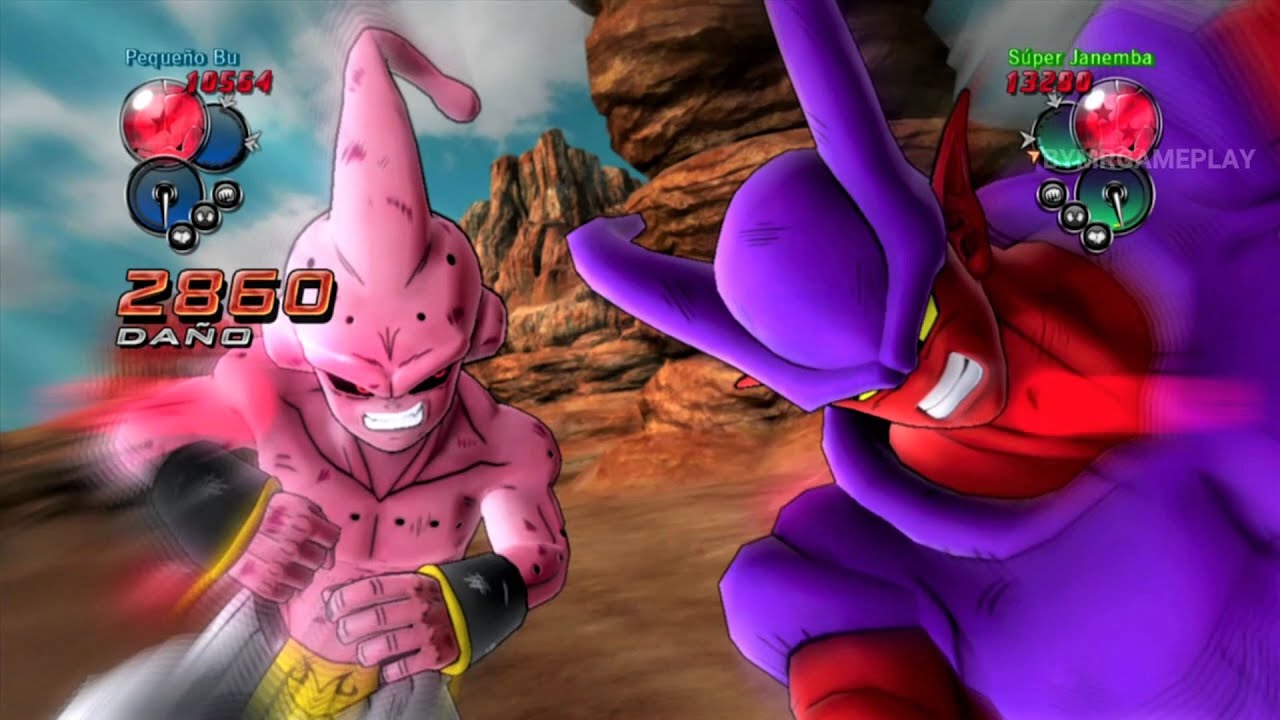 Dragon Ball Z Ultimate Tenkaichi Majin Buu vs Janemba COM VS COM
