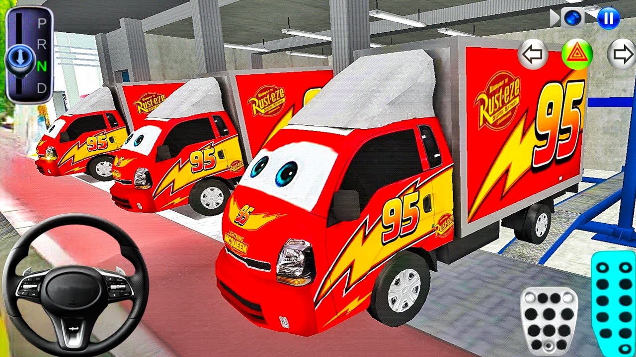 New Kia Cargo Pickup Truck Parking in Auto Repair Shop🛠️ - 3D Driving Class 2026 - Android Gameplay🎮