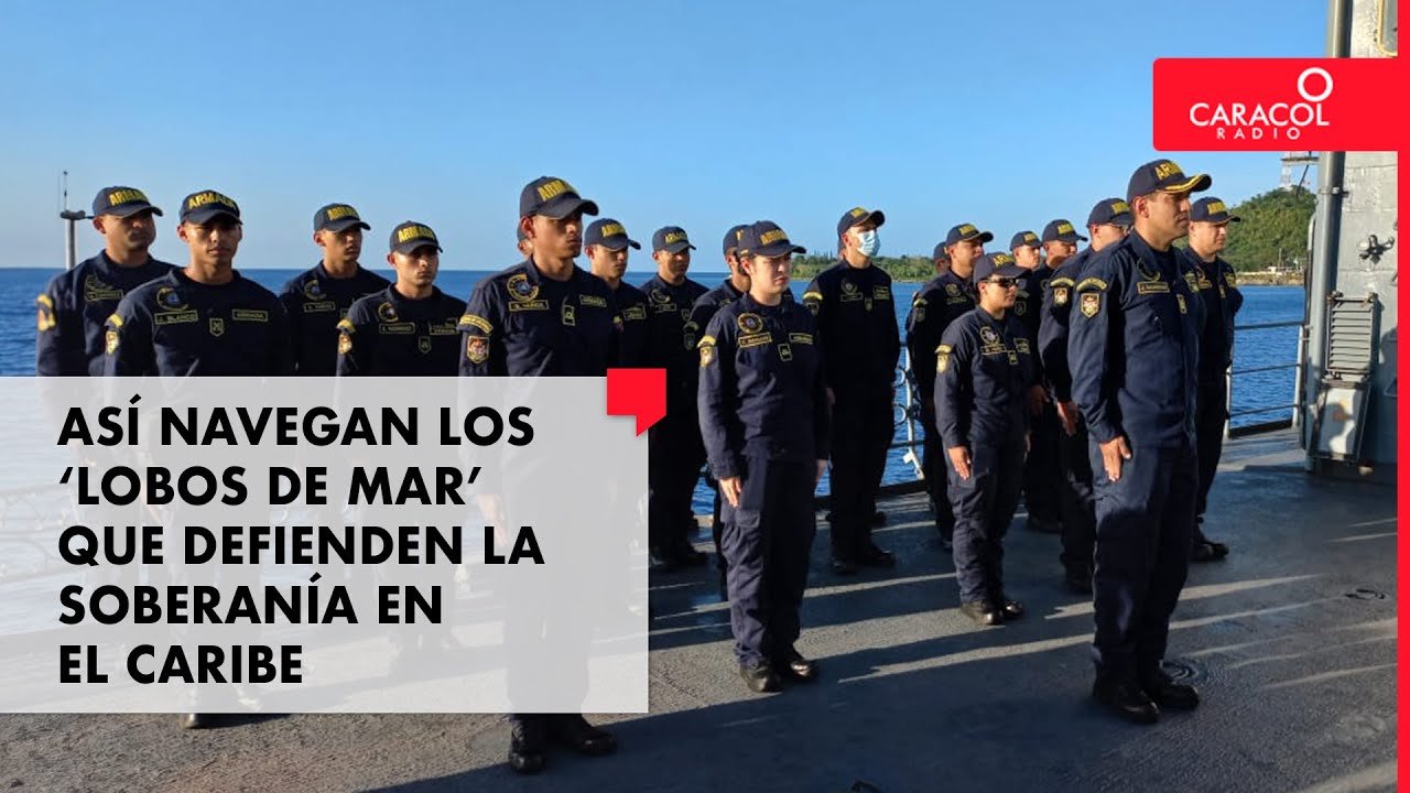 Así navegan los ‘lobos de mar’ que defienden la soberanía en el Caribe