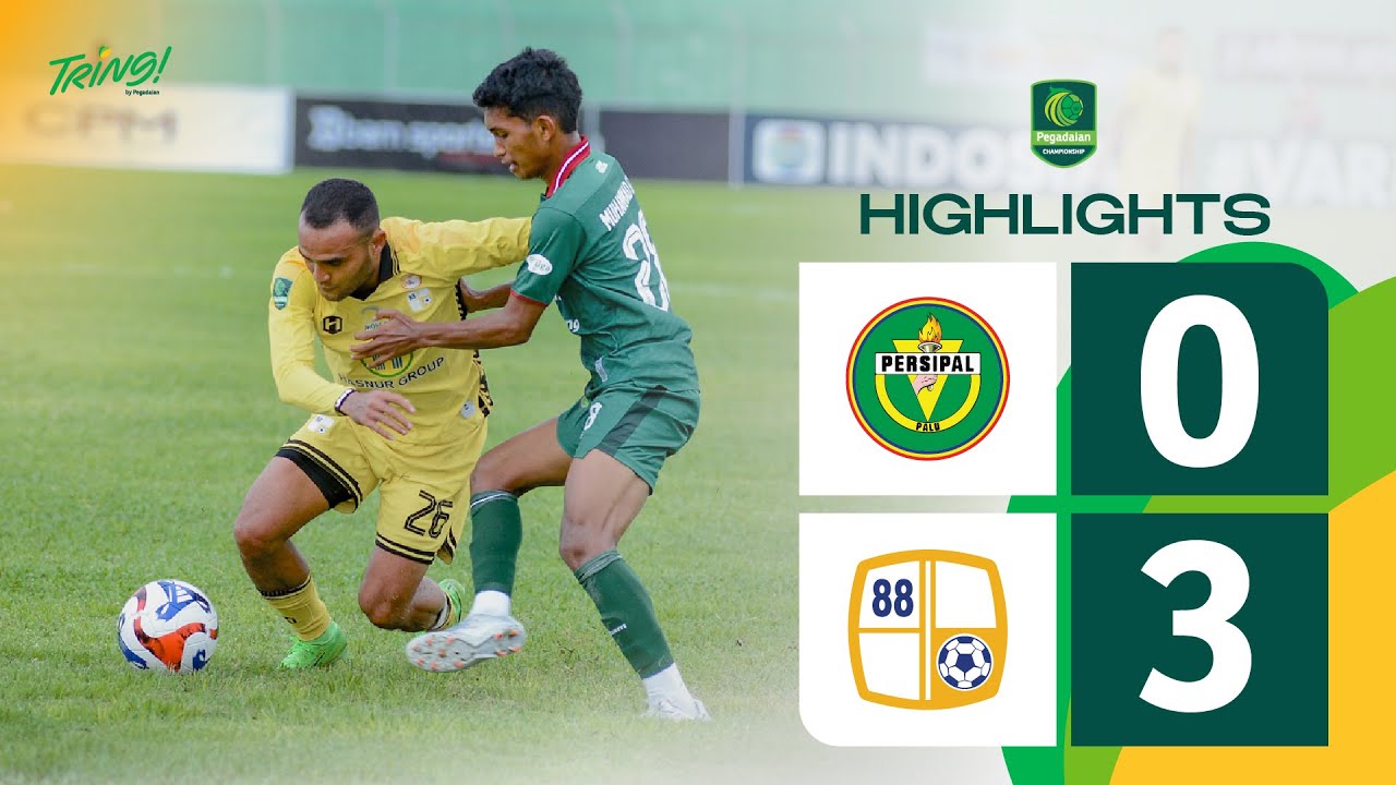 Highlight Pegadaian Championship 2025-26 | Persipal FC vs PS. Barito Putera | Pekan 12