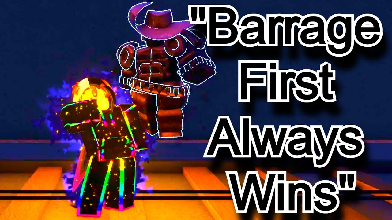 [YBA] Barrage First Simulator