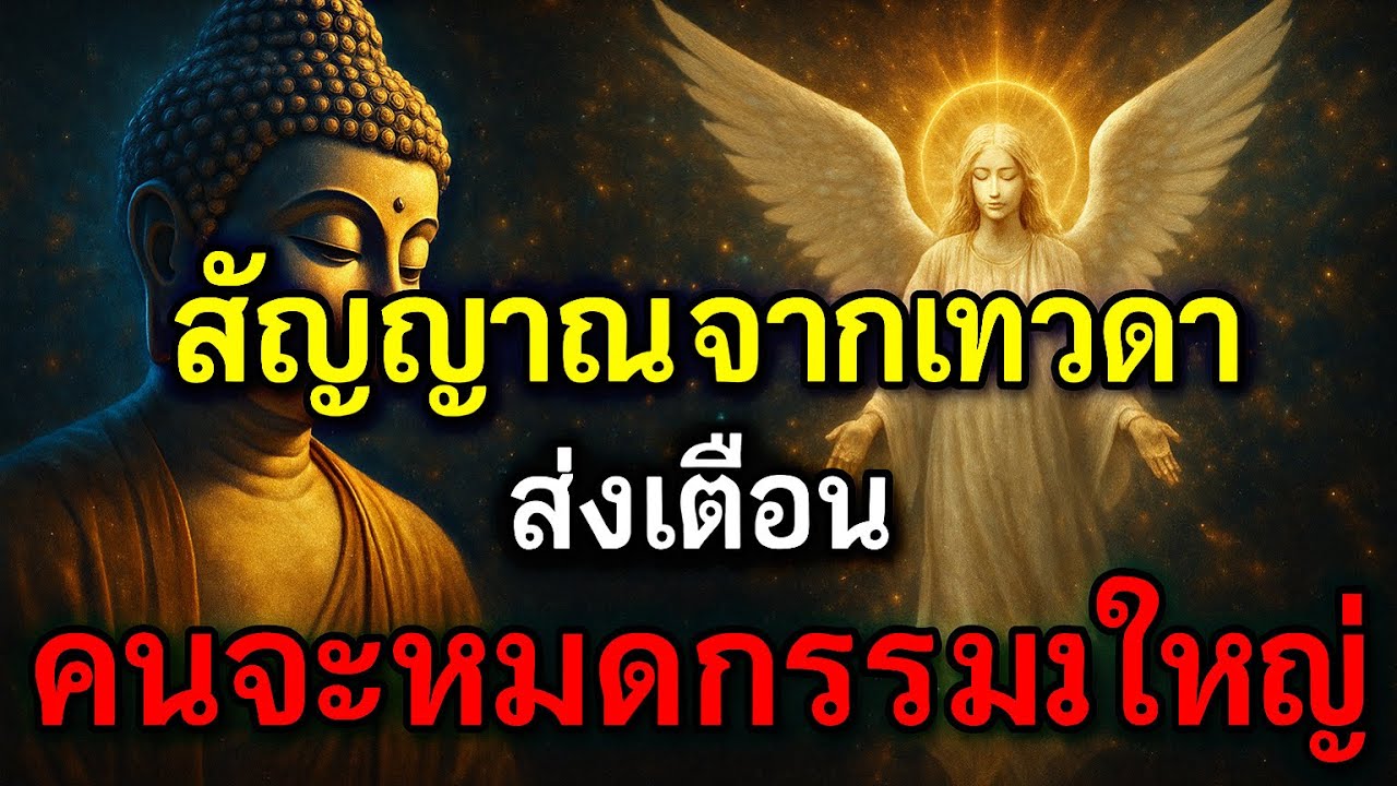 สัญญาณเตือน❗️ จากเทวดาส่งเตือนคนหมด กรรมใหญ่