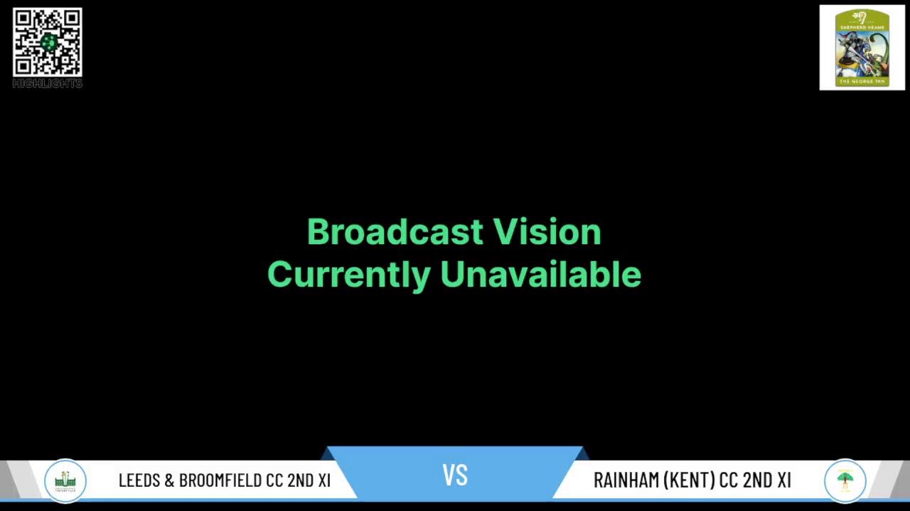 Leeds & Broomfield CC 2nd XI v Rainham (Kent) CC 2nd XI