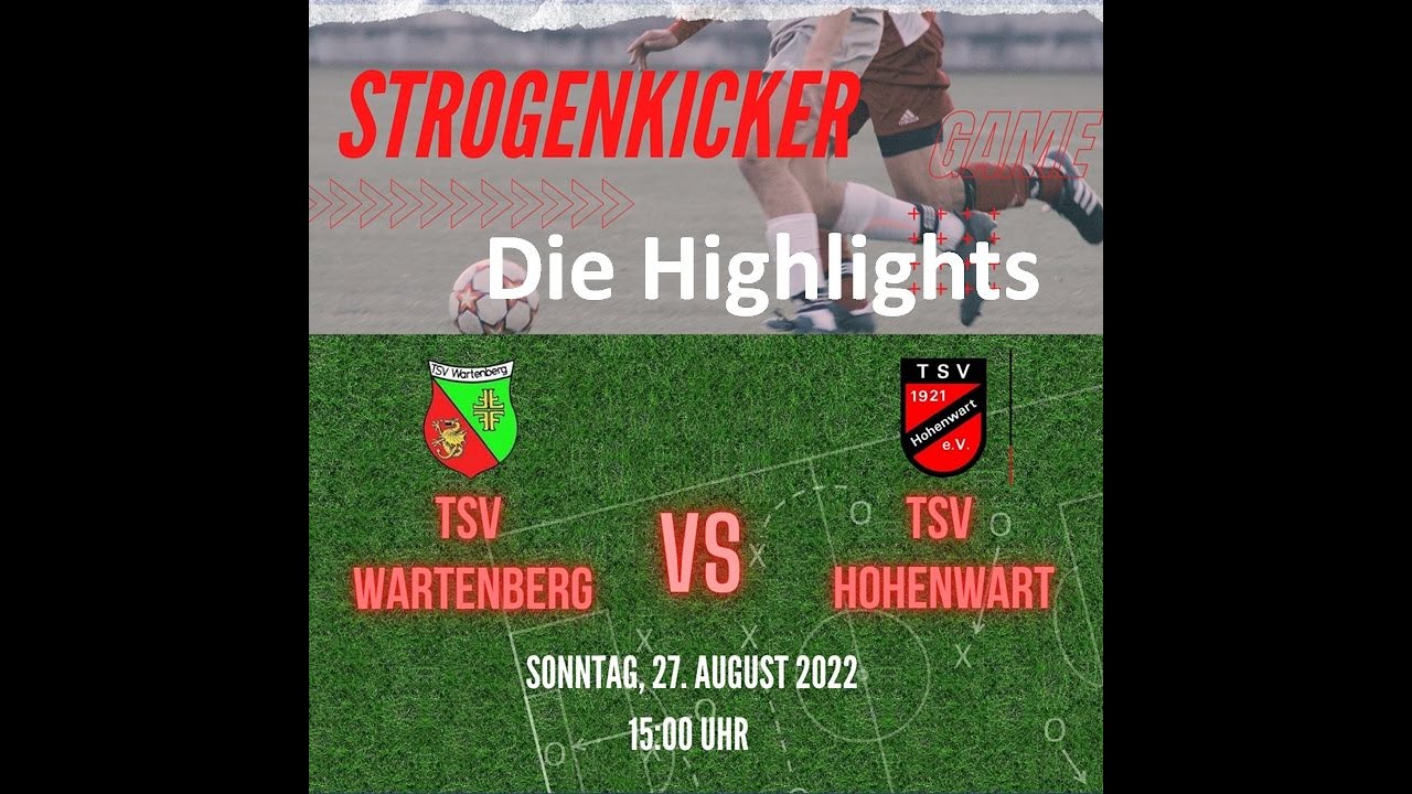 Highlights: Kreisliga, 4. Spieltag; 28.08.22: TSV gg. TSV Hohenwart