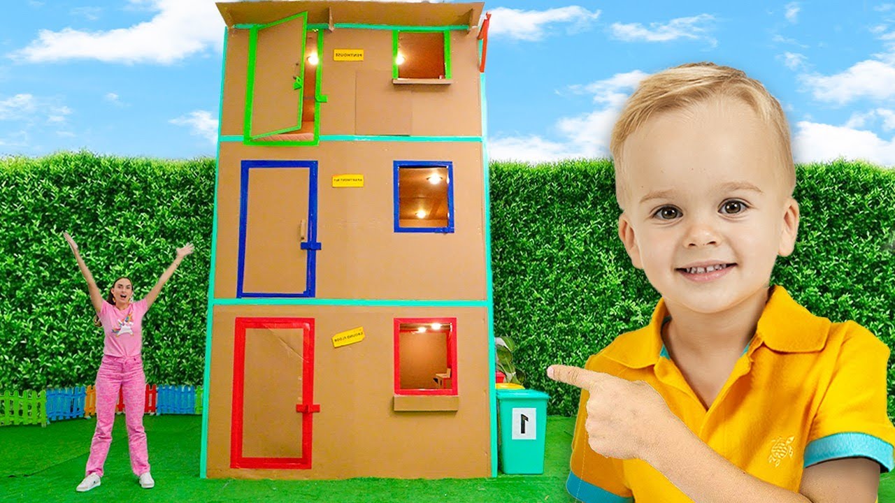 Ngôi nhà bìa cứng khổng lồ - Cuộc phiêu lưu vui nhộn của trẻ em!