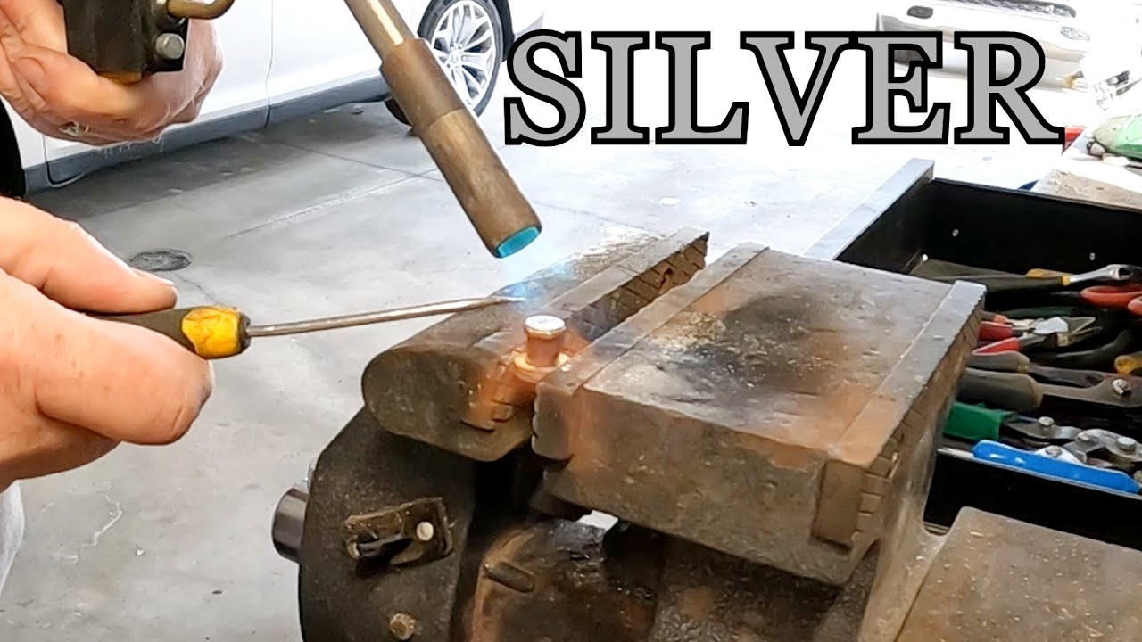 Silver Contacts - We're Gonna Melt 'Em!  (Kind of)  #trashtotreasure #diy
