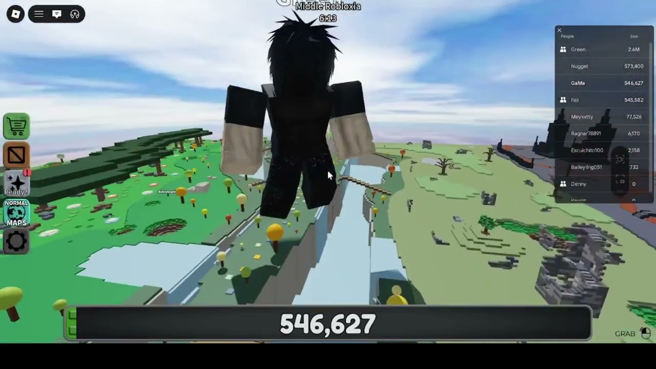 gameplay Green EAT THE WORLD ROBLOX ROBLOX 