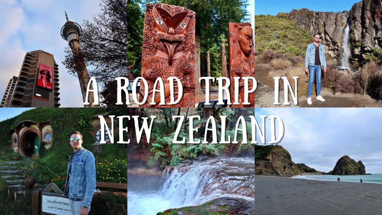 A Road Trip in New Zealand (New Zealand Vlog Movie)