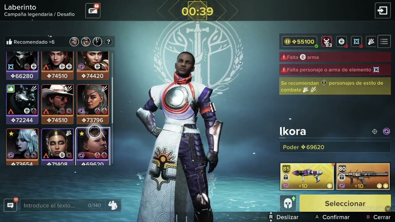 Ikora al Fin.