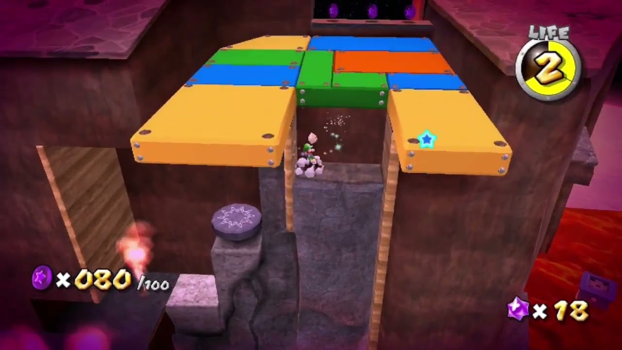 Super Luigi Galaxy Those 4 Power Stars 2 + True Ending