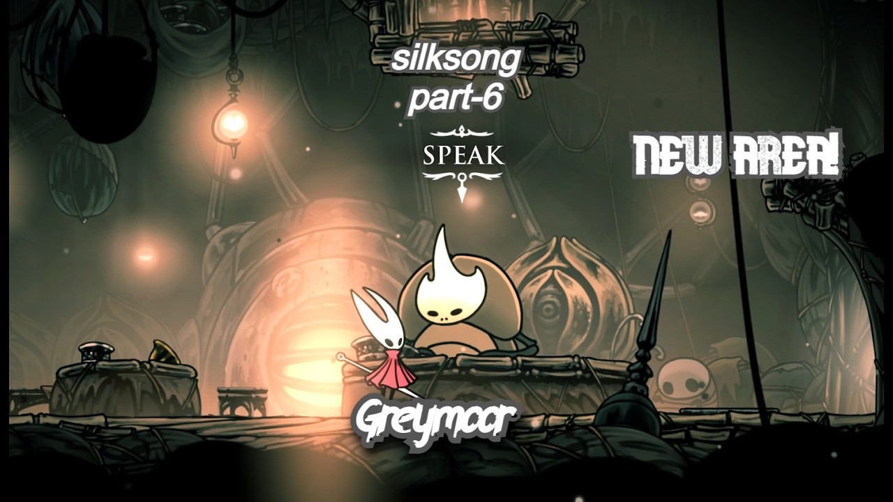 my silksong playthrough part-6 new area!!!!#games #gaming #hollowknight #silksong