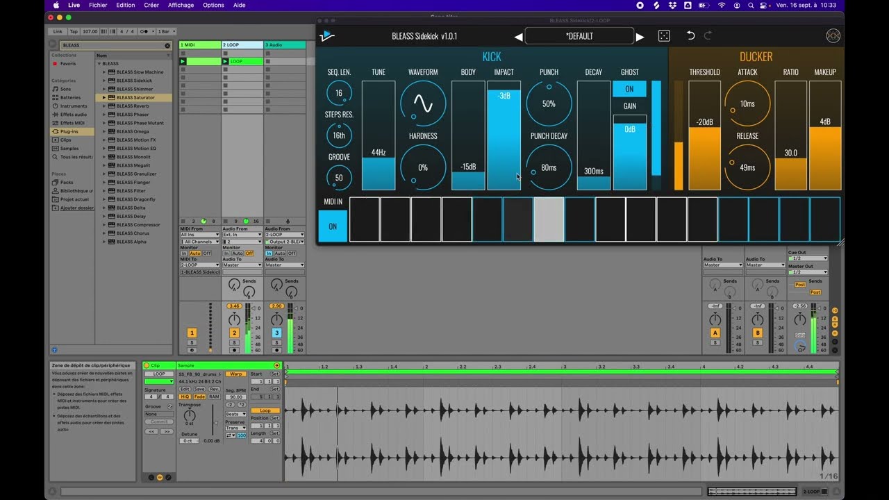 BLEASS Sidekick: Ableton Tutorial