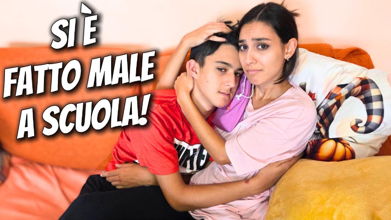 PIPPO SI &Egrave; FATTO MALE A SCUOLA! VLOG REAL LIFE / tina e pippo review