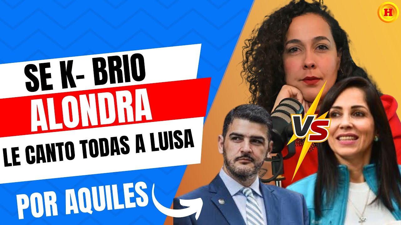 💥 Alondra Santiago Acusa a Luisa Gonz&aacute;lez de 