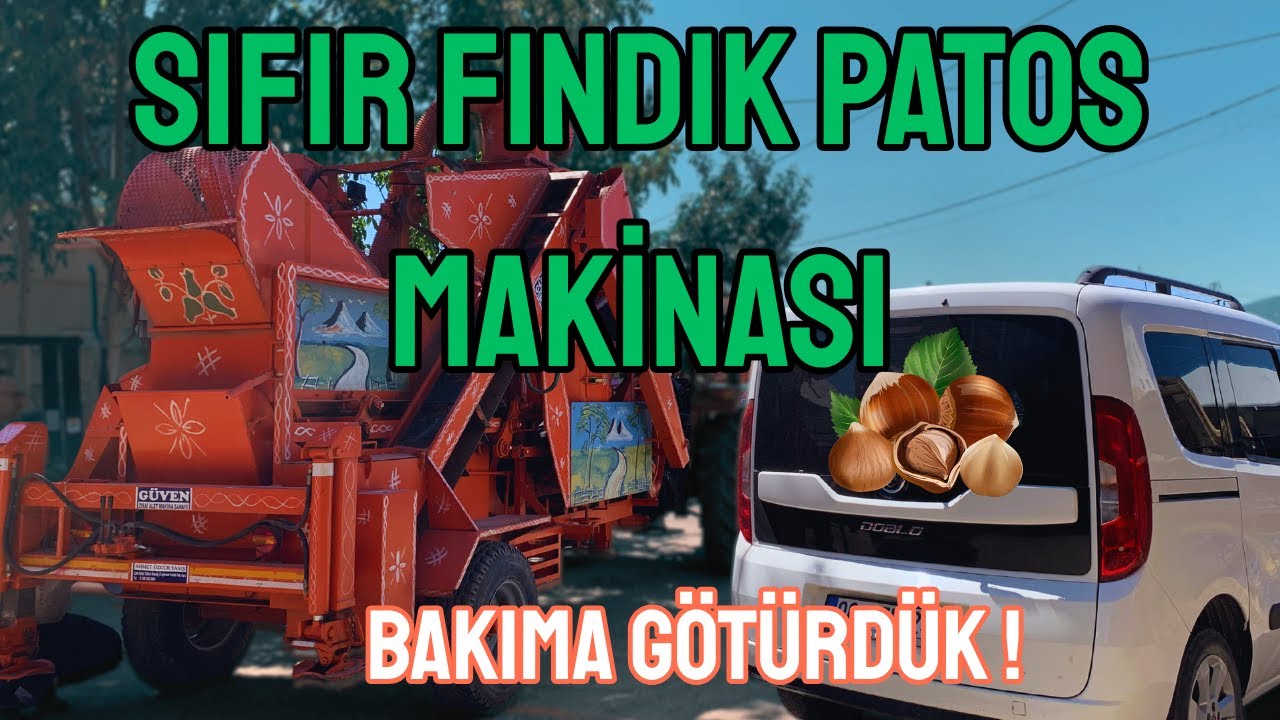 FINDIK MAKİNASINI BAKIMA GÖTÜRDÜK ! Sezona Hazırız-Massey Ferguson 265s