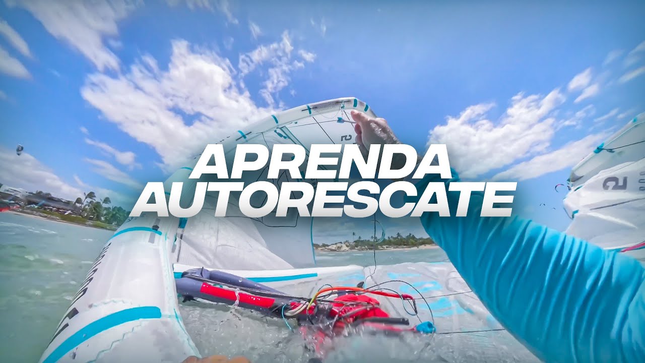 Como fazer o auto-resgate no kitesurf (passo a passo)