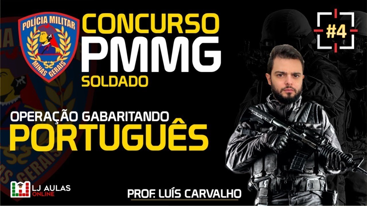 Concurso PMMG Soldado | Operação Gabaritando Português #04