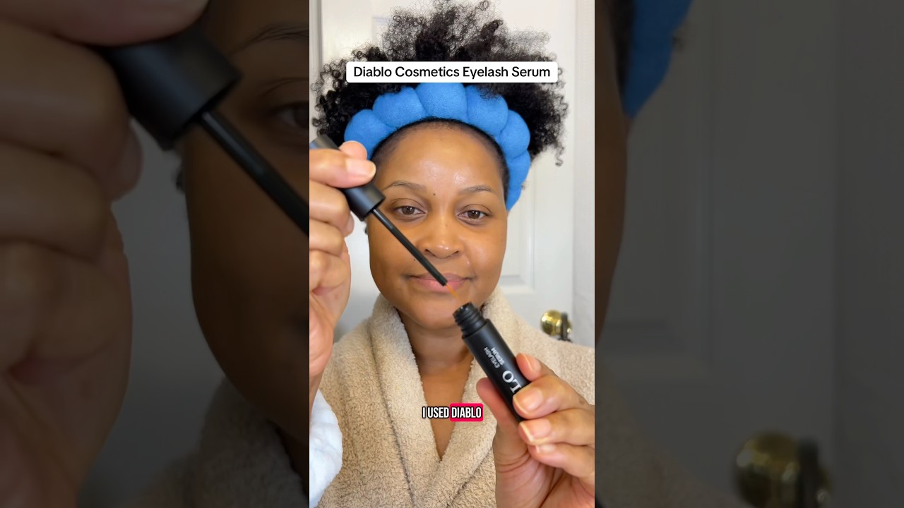 Two-week follow up on the Diablo Cosmetics Eyelash Serum. #skincare #lashes #beauty #ugc