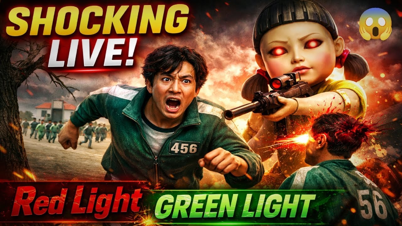 🛑 SQUID GAME 🔥 LAST LEVEL SURVIVAL | RED LIGHT GREEN LIGHT LIVE #challenge