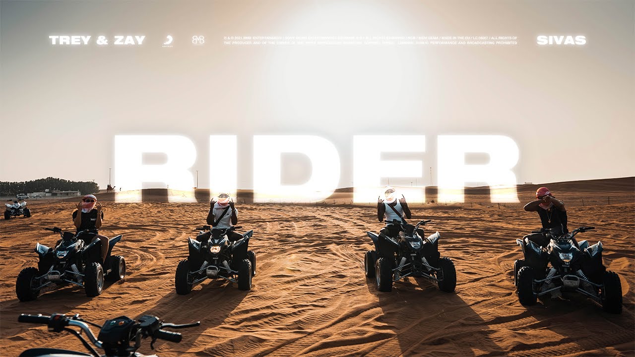 Trey & Zay - Rider (ft. Sivas)  [Official Music Video]