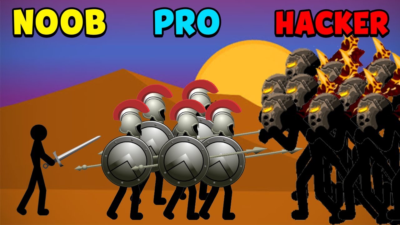 NOOB vs PRO vs HACKER - Stick War: Legacy