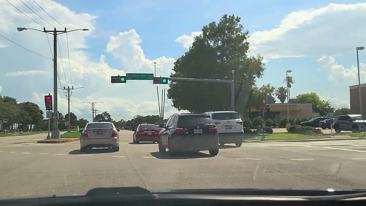 Driving in Houston, Texas- Space Center Blvd to Bay Area Blvd 6/26/24