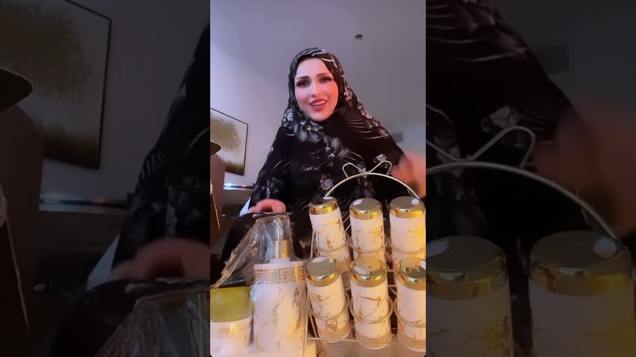 تعالووو حبايب نفتح الشغلات الجديده لشقتي الجديدة#جوجو #ستوريات #مشترياتي #دبي #journey #خليجيه #جوله