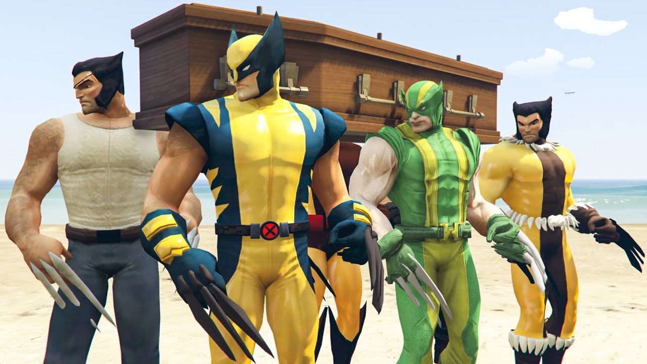 GTA 5 - COFFIN DANCE MEME | X MAN FUNNY FAILS!