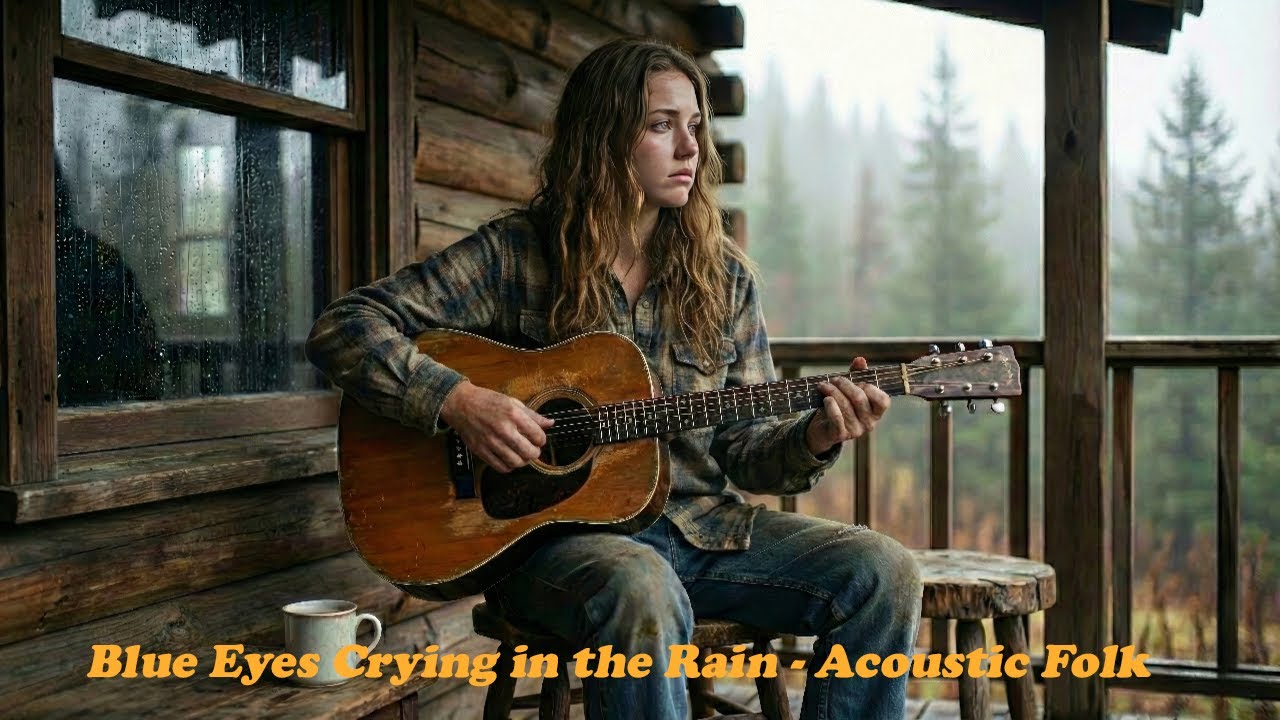 Fragile Acoustic Folk - Blue Eyes Crying in the Rain (Relaxing Cover)
