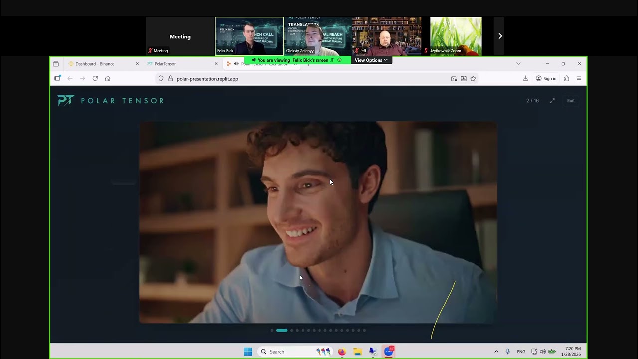 Polar Tensor Web App officially goes live, and with it, the full system becomes operational.