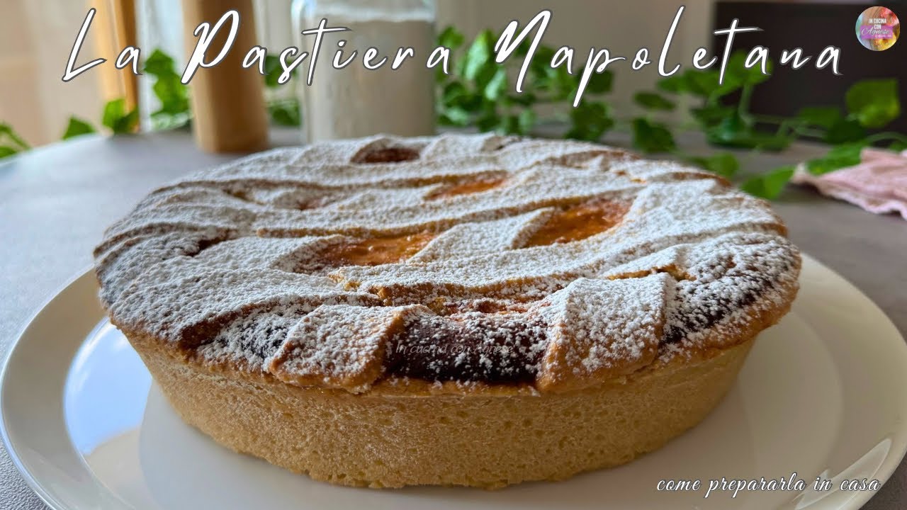 PASTIERA NAPOLETANA типичный пасхальный торт - простой рецепт домашнего приготовления PASTIERA