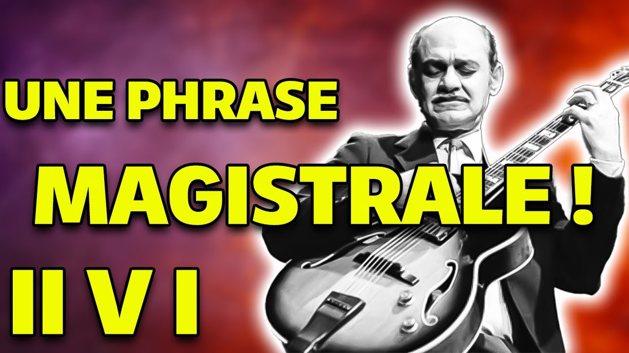 Joe Pass Démystifié : Une Phrase Magistrale pour Dompter le II V I ! #guitarvlog 115